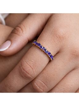 ANUSHKA JAIN JEWELLERY - Lavender Love Eternity Ring
