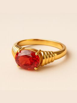 ANUSHKA JAIN JEWELLERY - Red Royale Ring
