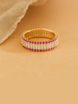 ANUSHKA JAIN JEWELLERY - White Radiance Eternity Ring