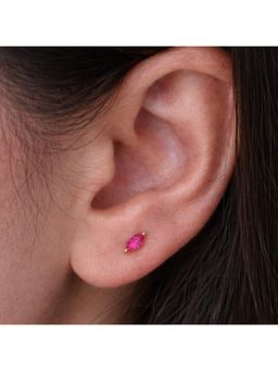ANUSHKA JAIN JEWELLERY - Ruby Marquise Studs