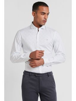 Peter England - Men White Super Slim Fit Formal Shirt