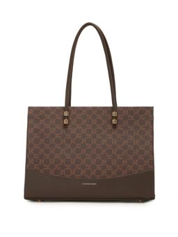 U.S. POLO ASSN. - Women Bella 2.0 Brown Tote Bag (L)