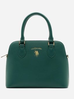 U.S. POLO ASSN. - Women Beth 2.0 Green Dome Handbag (M)