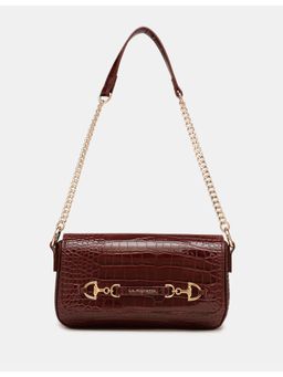 U.S. POLO ASSN. - Women Cara 2.0 Burgundy Cross Body Handbag (S)