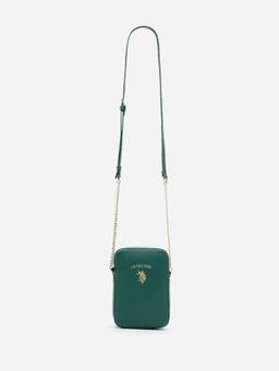 U.S. POLO ASSN. - Women Hannah 2.0 Green Cross Body Handbag (S)