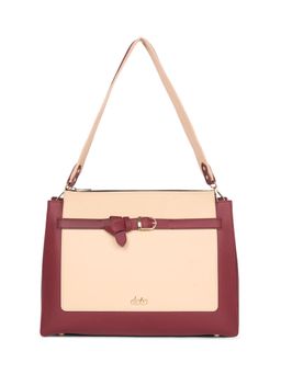 Everpret - Noa Vegan Leather Office Handbag For Women - Burgundy
