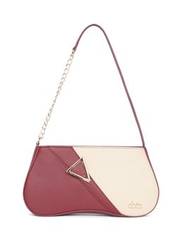 Everpret - Kira Vegan Leather Shoulder Bag For Women Burgundy