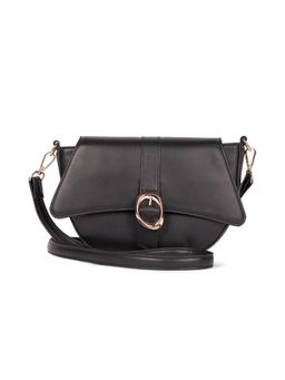 Everpret - Blake Vegan Leather Crossbody Sling Bag For Women Black