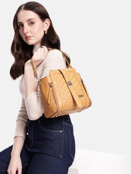 Celtic - Genuine Leather Handbag For Women With Detachable Strap