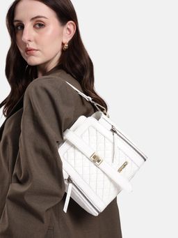 Celtic - Genuine Leather Handbag For Women With Detachable Strap
