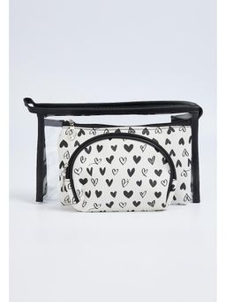 max - Women Printed Vanity Pouch (Pack of 3)