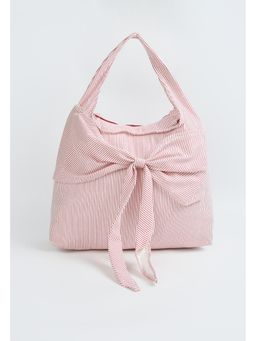 max - Women Striped Hobo Bag