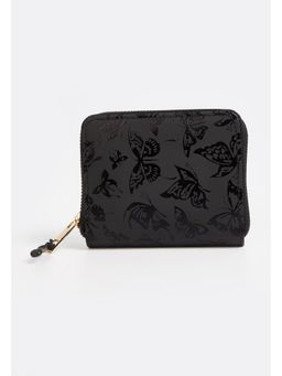 max - Textured Zip Around Wallet