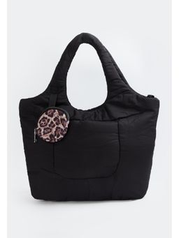 max - Women Quilted Tote Bag With Pouch