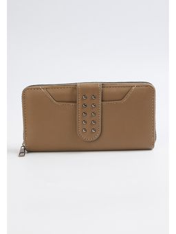 max - Women Textured Zip Around Wallet
