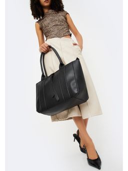 max - Women Panelled Tote Bag