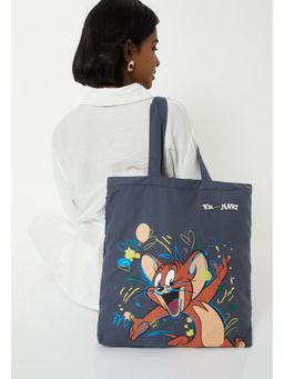 max - Women Tom And Jerry Print Shopper Tote Bag