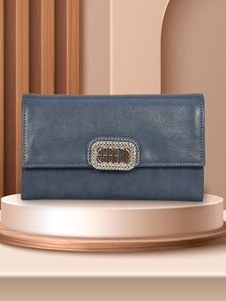 ESBEDA - Blue Color Moonstone Wallet For Women (S)