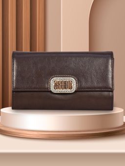 ESBEDA - Brown Color Moonstone Wallet For Women (S)