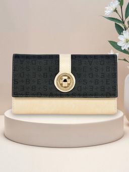 ESBEDA - Gold Color Grace Turn Lock Wallet For Women (S)