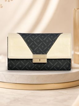 ESBEDA - Gold Color Glamour Lock Wallet For Women (S)