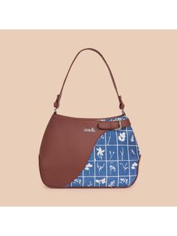 Zouk - Ira Luxury Vegan Leather Handbag For Women Lakshadweep Azure