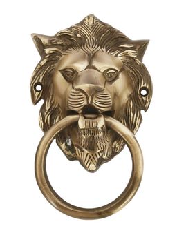 eCraftIndia - Victorian style Lion Shape Brass Door Knocker