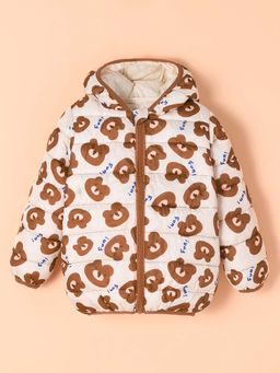 Hopscotch - Bear Face Puffer Jacket
