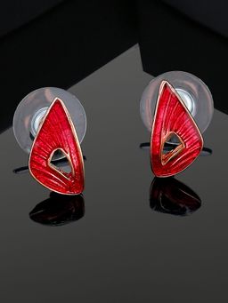 Estele - Rose Gold Plated Beautiful Stud Earrings for Women