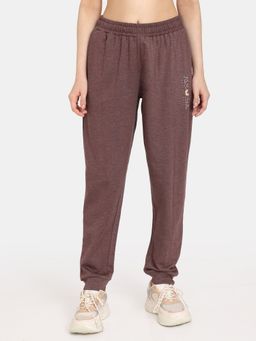 Zivame - Rosaline Easy Movement Relaxed Pants - Rum Raisin