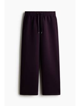 H&M - Men Purple Relaxed Fit Scuba Trouser