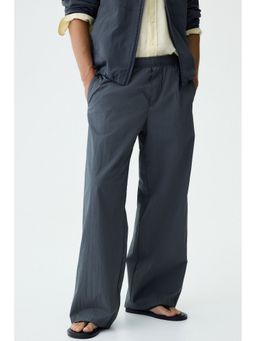 H&M - Men Grey Loose Fit Track Pants