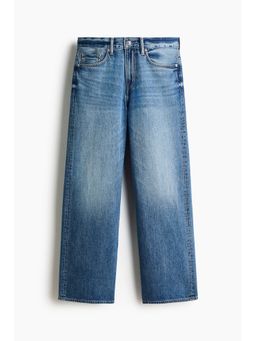 H&M - Men Blue Loose Straight Jeans