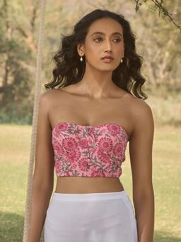Notch Above - Roxy Crop Top - Pink