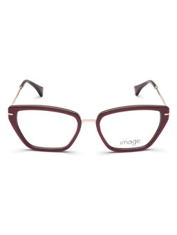 IMAGE - Round IM2881C4FR Maroon Medium Eyeglass Frames