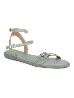 Inc.5 - Olive Casual Flat Sandals
