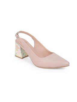 Hydes N Hues - HY 230 Fine PU Casual Beige Heels for Women