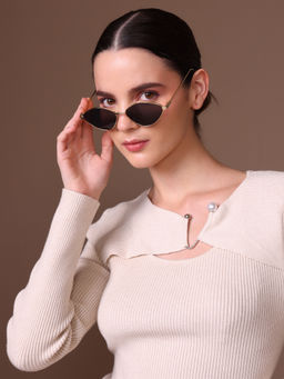Kazo - Aria Irregular Metal Sunglasses (39)
