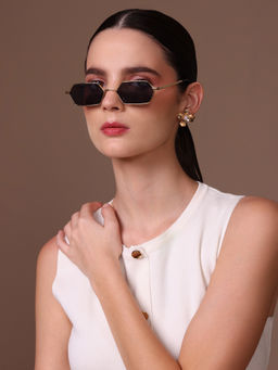 Kazo - Hexon Hexagonal Metal Sunglasses (39)
