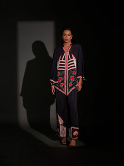 Kamaali Pret - Bluff Black Printed Top