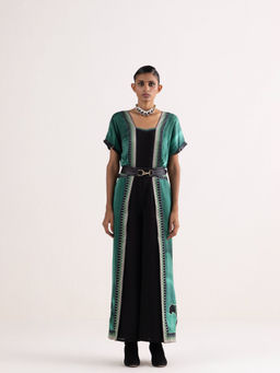 Kamaali Pret - Tumaini Green Printed Jumpsuit