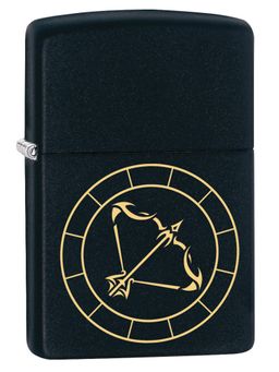 Zippo - Sagittarius Zodiac Sign Design Windproof Pocket Lighter
