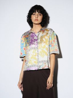 ONLY - Women Polyester Regular Fit Multi-Color Shirt