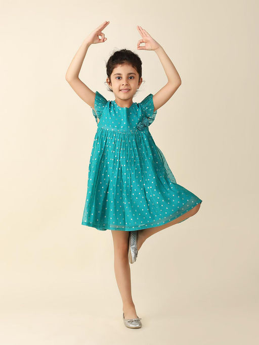 cotton silk blend dress COTTON SILK DRESS Astraea