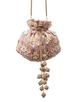 SG By Sonia Gulrajani - Flora Pink Potli Bag