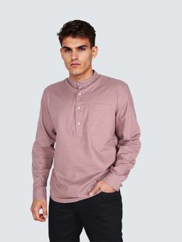 Lee - Mauve Solid Comfortable Fit Shirt