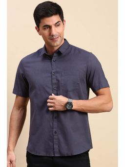 Classic Polo - Grey Solid Slim Fit Shirt