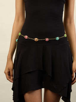 Isharya - Garden Enchantment 18Kt Gold Plated Waist Chain