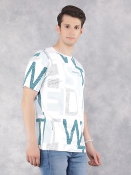 CRIMSOUNE CLUB - Men Multi-Color Printed T-Shirt
