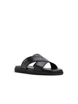 Aldo - Olinoa-In004 Men Open Black Strap Sandals